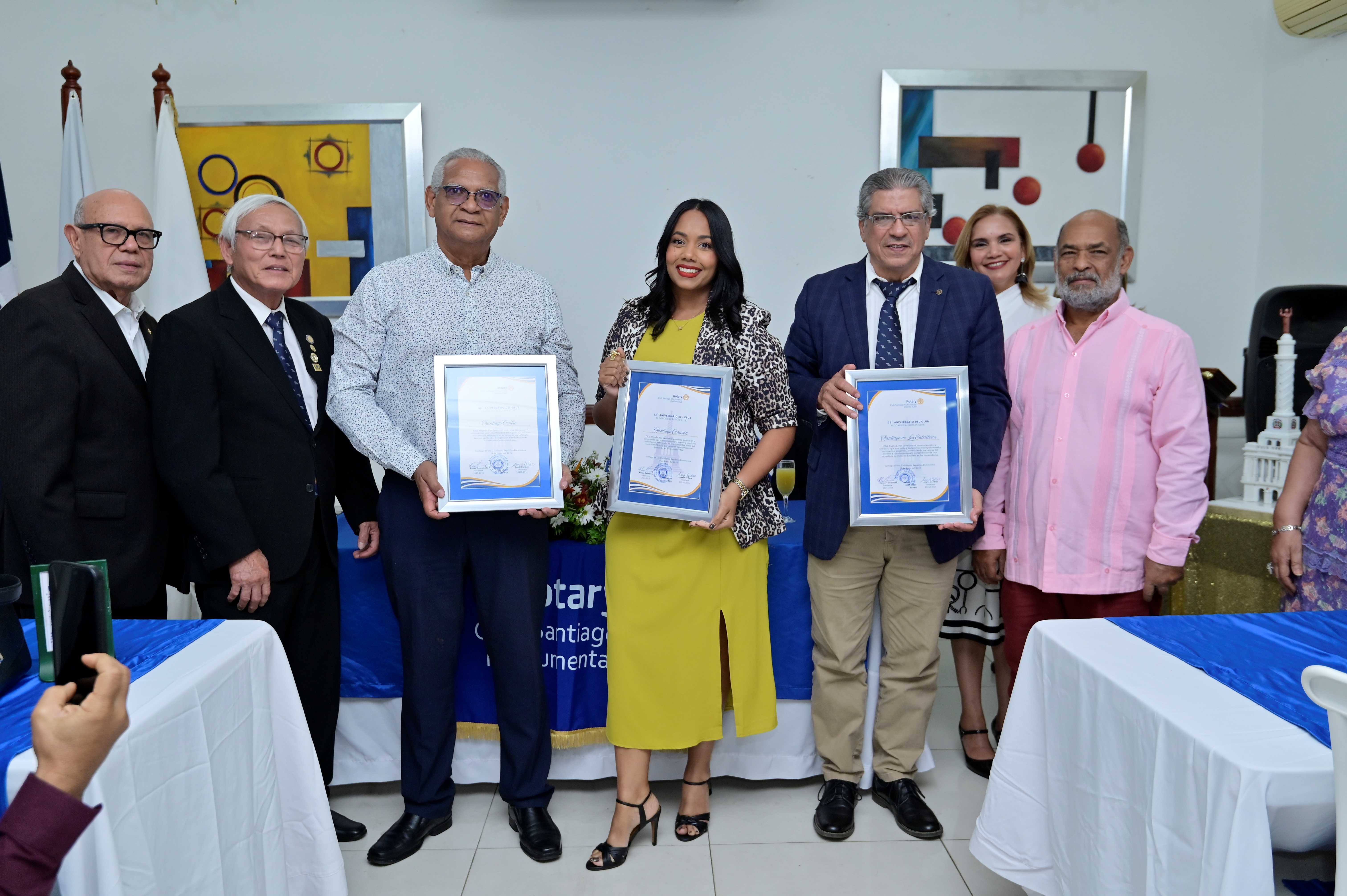 Club Rotario Santiago Monumental celebra 55 años de fundación