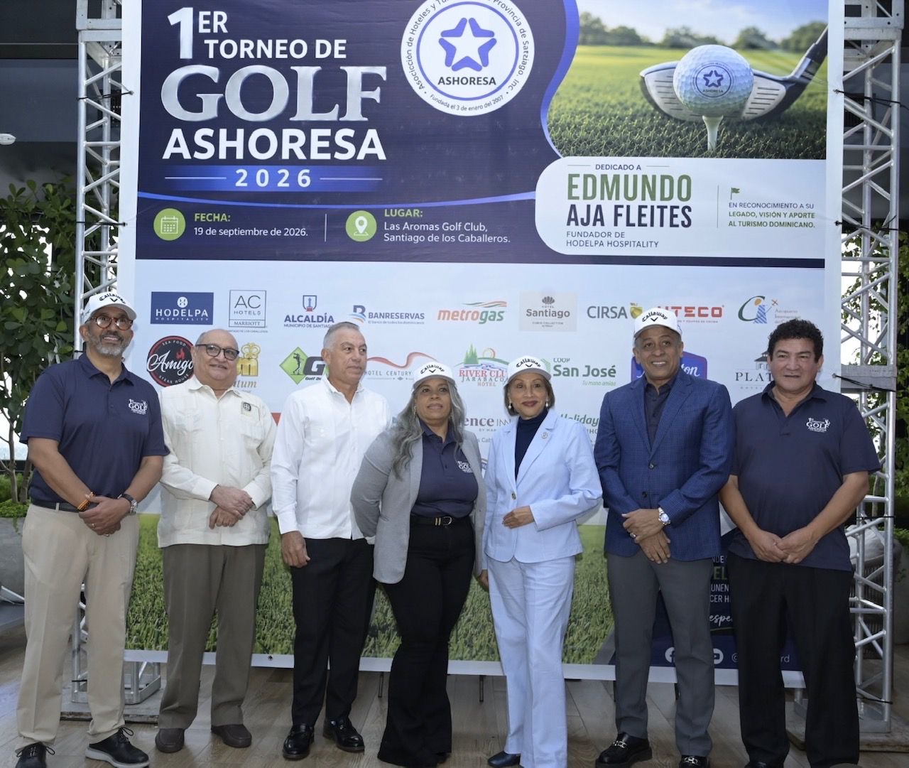 La Asociación de Hoteles y Turismo de Santiago  ASHORESA anuncia la celebración de su primer Torneo de Golf
