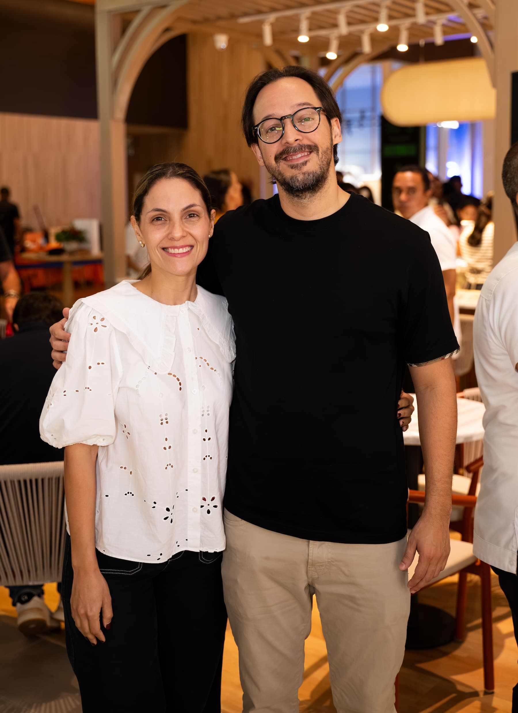 Ana Victoria Marcos y Augusto Reyes