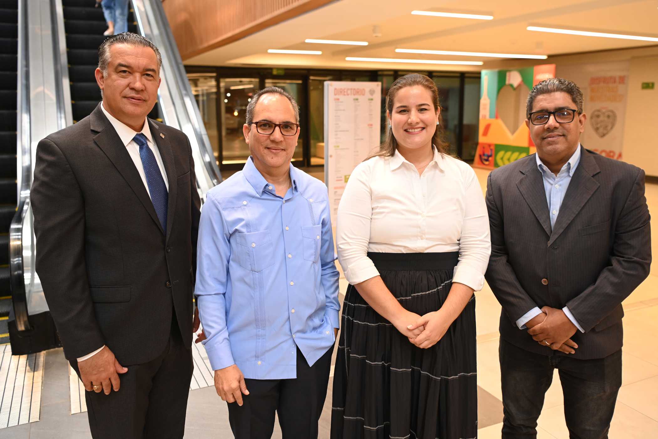 Simon Genao, Franklin De La Rosa, Catherine Espaillat y José Peralta
