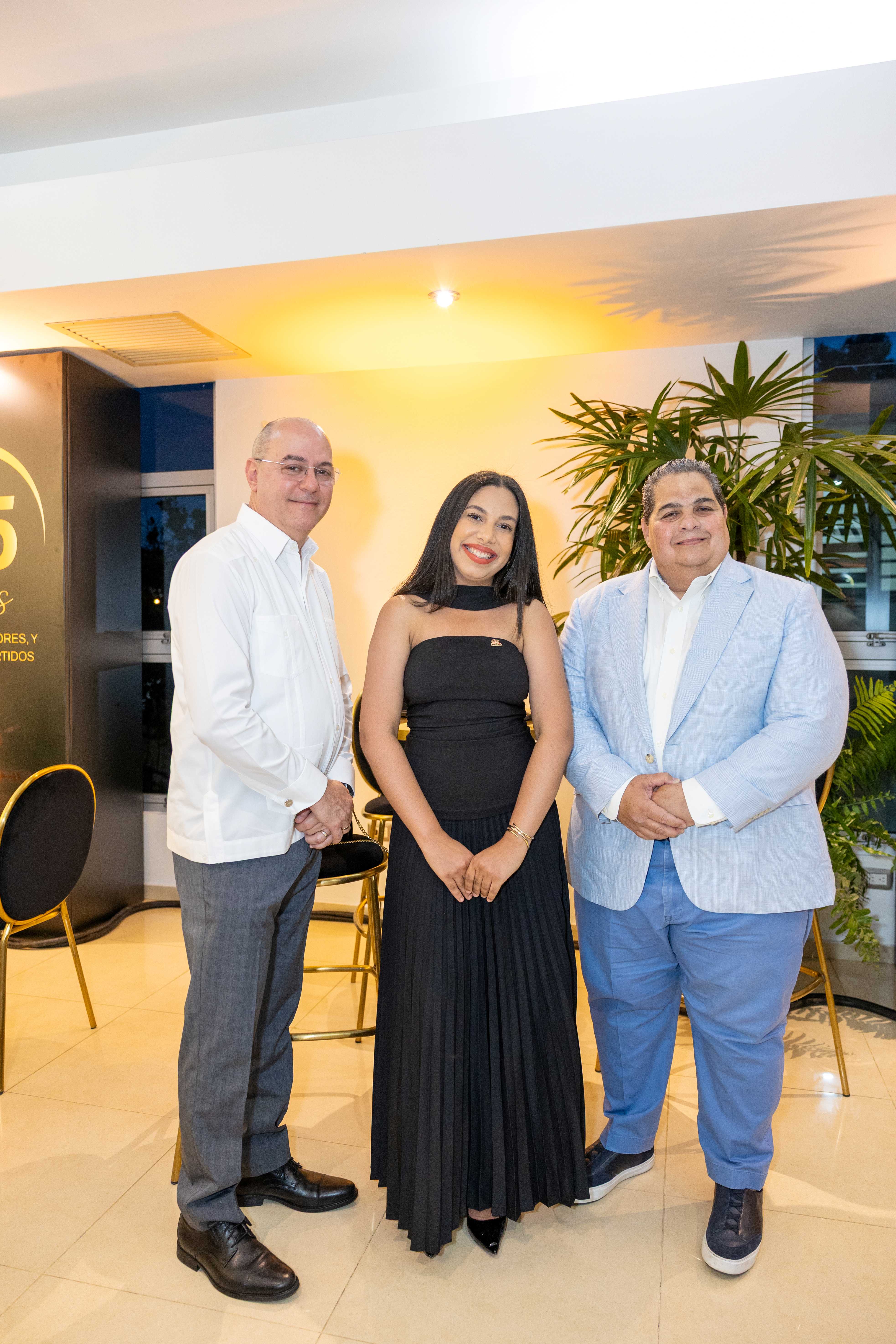 Pedro Núñez, Yasmil Monción y Manuel Villalona