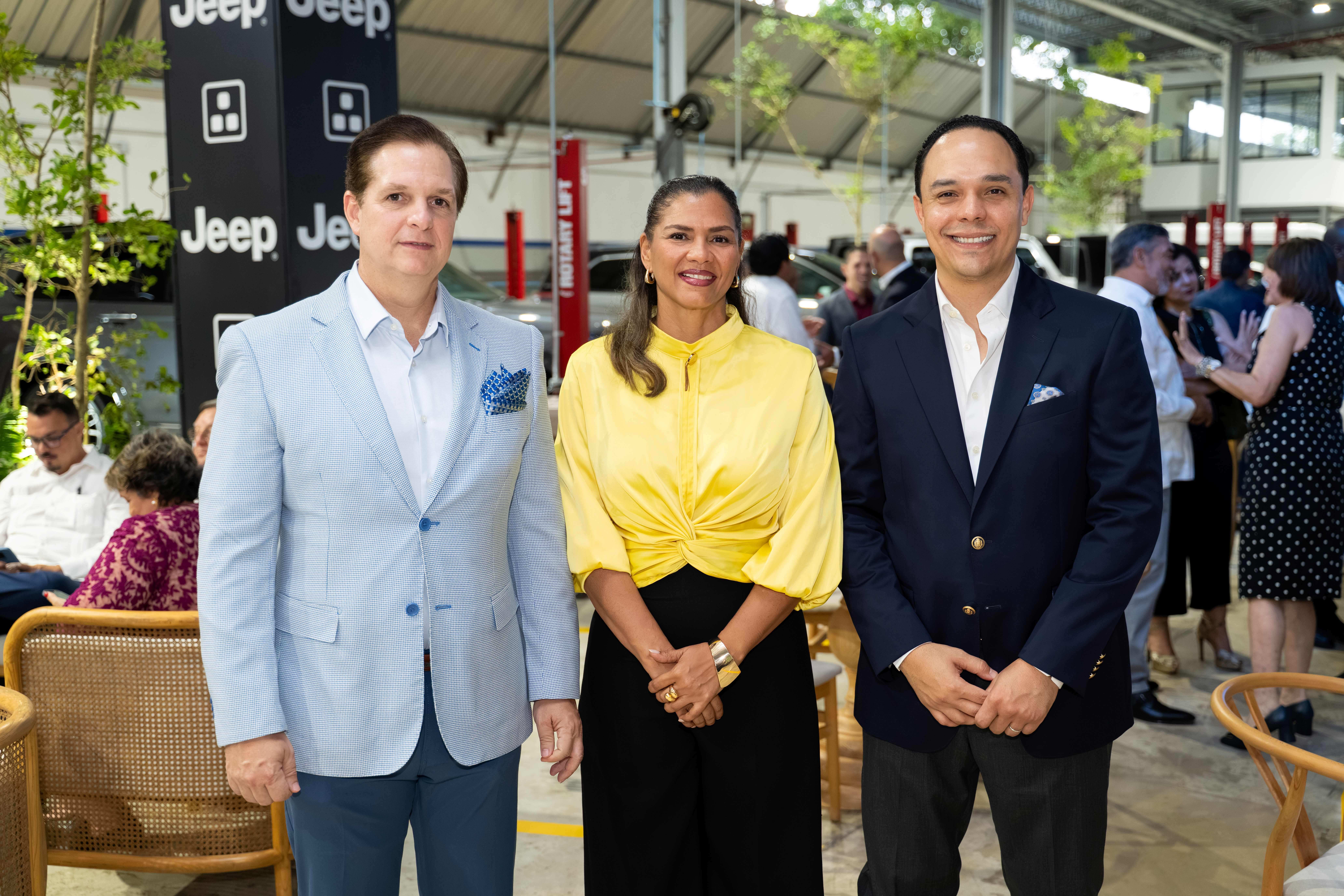 Diego Hurtado, Juliana Ochoa y Jorge Ochoa