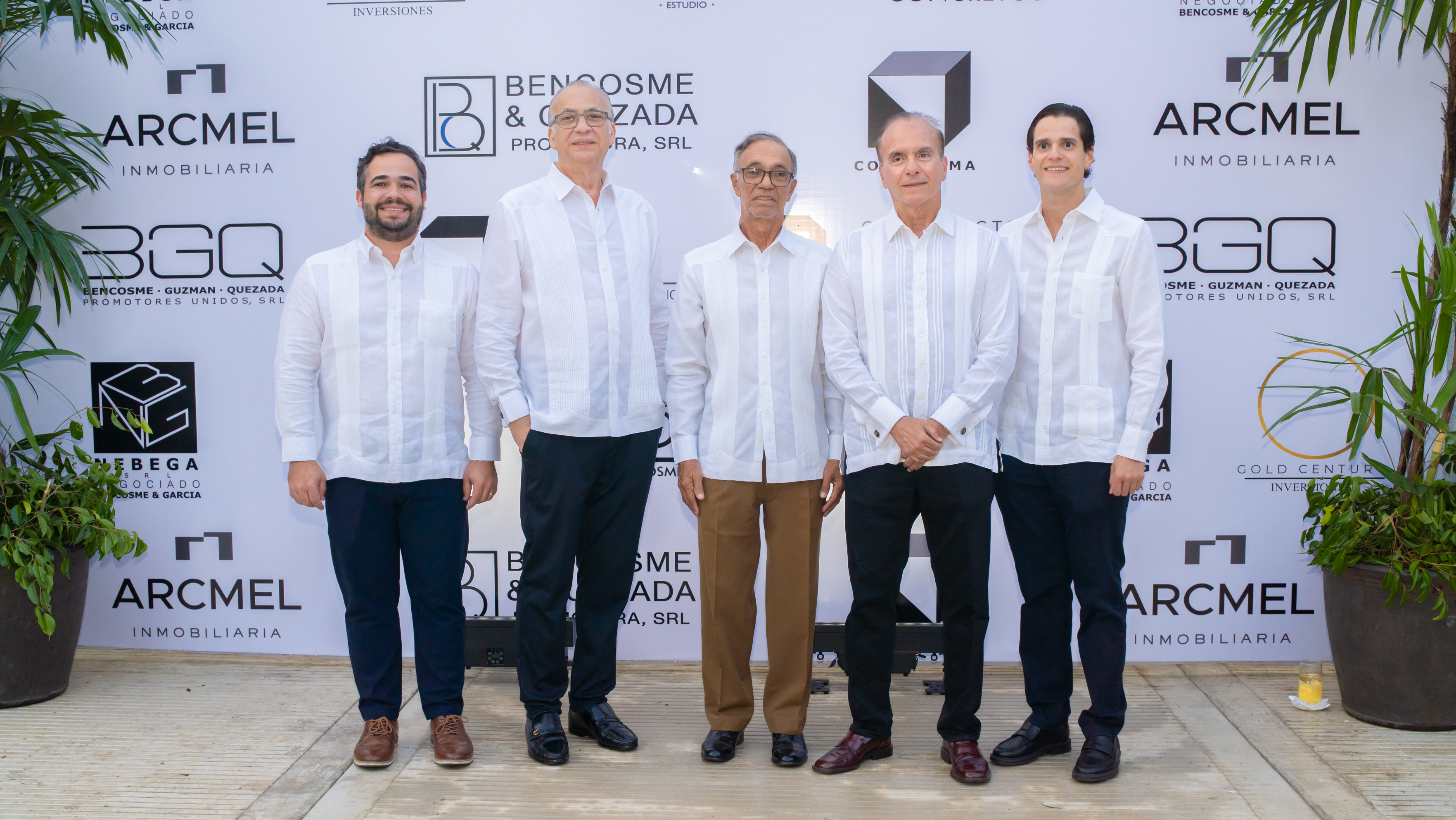 Ricardo Quezada, Richard Quezada, Luis Guzmán, Miguel Bencosme y Jesús Miguel Bencosme