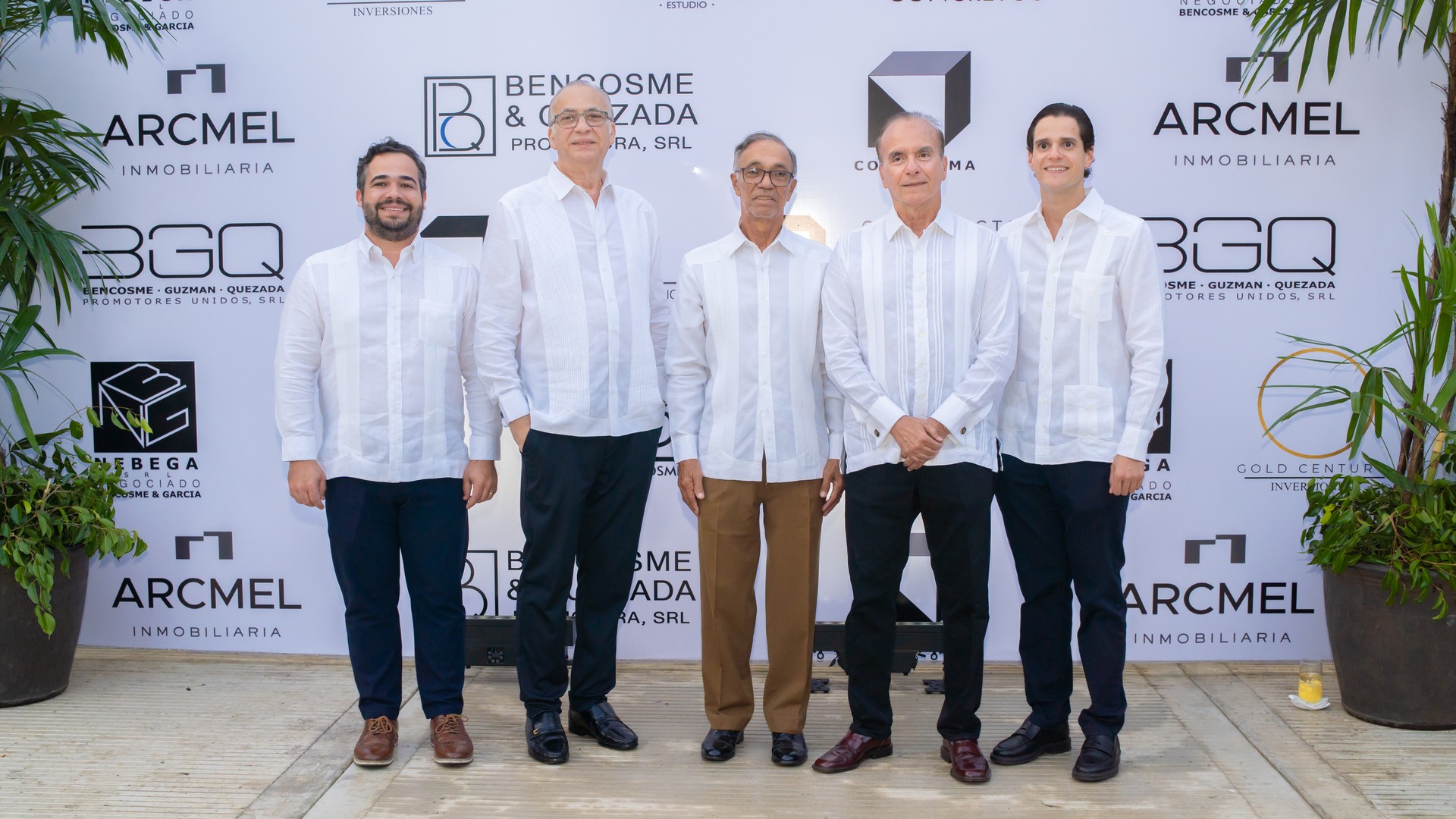 Ricardo Quezada, Richard Quezada, Luis Guzmán, Miguel Bencosme y Jesús Miguel Bencosme