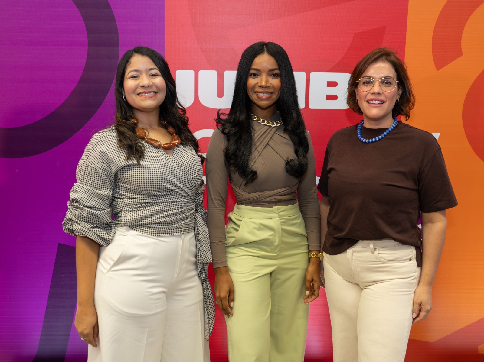 Lisbeth de la Cruz, Niels Ureña y María Amelia Antuña