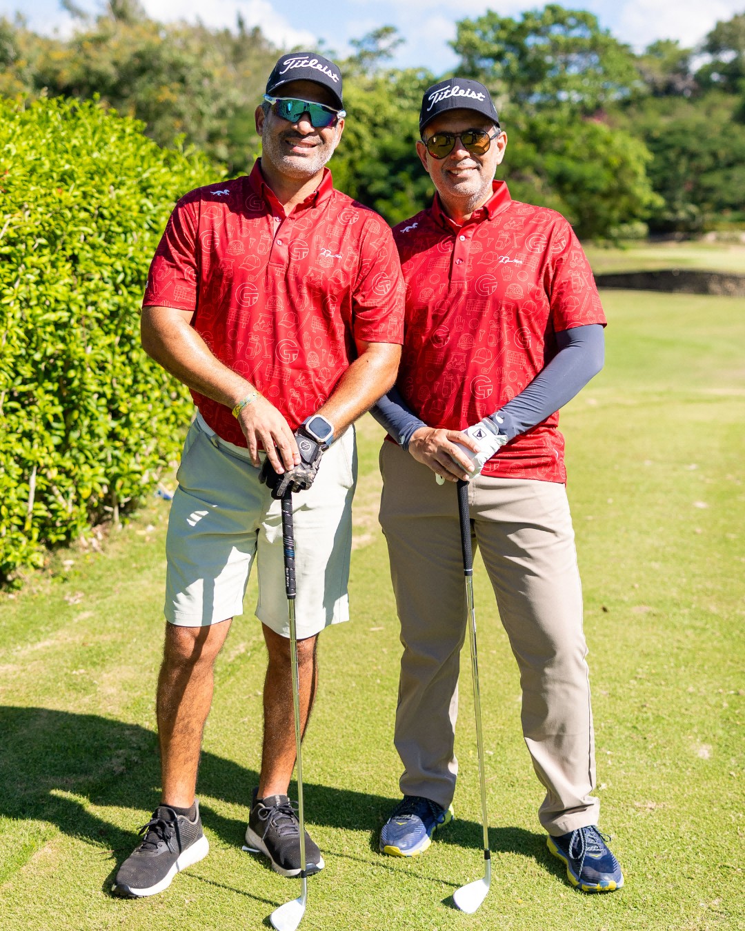 Jonathan Collado y Jean Cartagena.